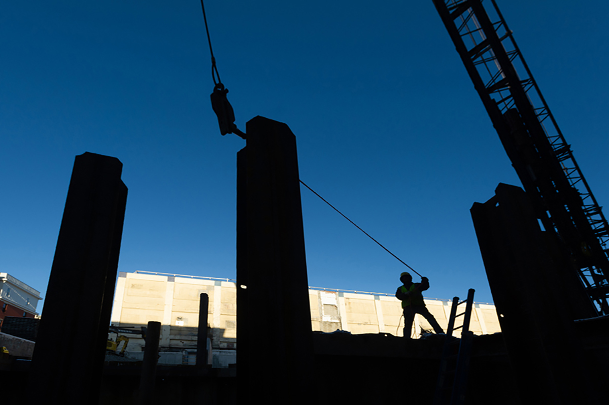 construction silhouette